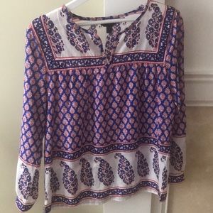 J.Crew Paisley Tunic